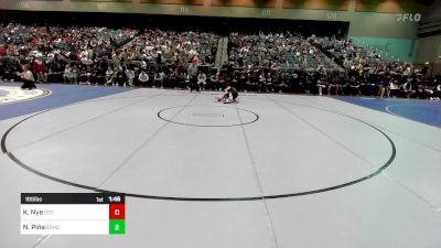 165 lbs Round Of 64 - Kyle Nye, Corner Canyon vs Nicholas Piña, Sunnyside