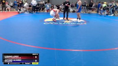 215 lbs Round 2 - Lusiano Lopez, Peninsula Wrestling Club vs Antonio Alvarez, Washington