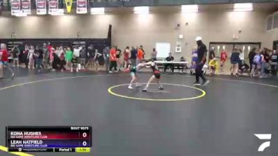 55 lbs Round 2 - Leah Hatfield, Big Game Wrestling Club vs Kona Hughes, Big Game Wrestling Club