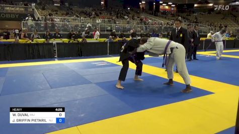 WEUBY DUVAL vs JON GRIFFIN PIETARILA 2024 Pan Jiu Jitsu IBJJF Championship
