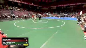 170 lbs D2/d3 - Semi-finals (sat 10:00am.) - Eddie Simes, Amery vs Brogan Brewer, Prairie Du Chien