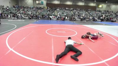 46 lbs Semifinal - Lyncoln Ritz, Fallon Outlaws WC vs Tytan Turner, Stallions WC