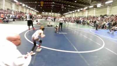 61 lbs Quarterfinal - DeShawn Doyle, Valley Bad Boys vs Isaac Ortega, Desert Dogs WC