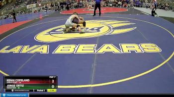 147 lbs Finals (8 Team) - Kenai Copeland, Eagle Point vs Jorge Ortiz, Ridgeview