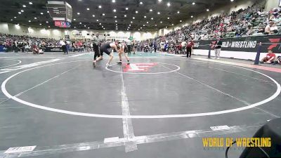 125 lbs Consi Of 64 #2 - Daniel Young, Whitney vs Landin Arguelles, Hesperia