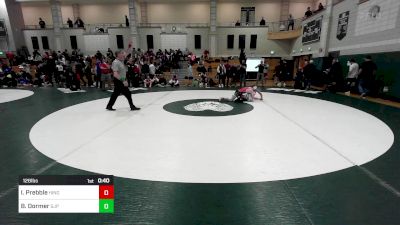 126 lbs Consi Of 8 #2 - Ian Prebble, Hingham vs Boden Dormer, Saint John's Prep