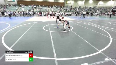 101 lbs 3rd Place - Maliah Poueu Ramos, Outlaw WC vs Hailey Hove, Wolverine WC