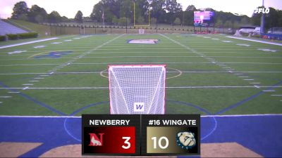 Replay: Newberry vs Wingate - Women's LAX SF - 2024 Newberry vs Wingate | Apr 24 @ 5 PM