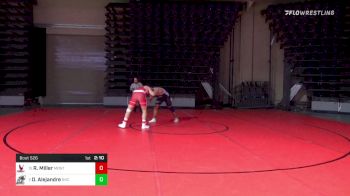 235 lbs Round Of 16 - Rey Miller, Montclair State vs Octavio Alejandre, Grays Harbor