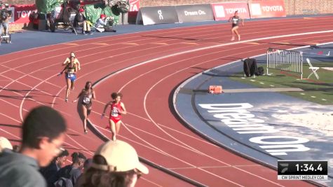 Women's Sprint Medley Relay Coa, Event 366, Finals 1