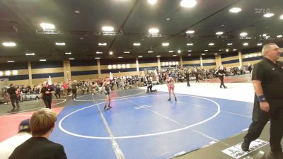 98 lbs Quarterfinal - Matthew Salas, Silverback WC vs Cash McFate, Gold Rush Wr Ac