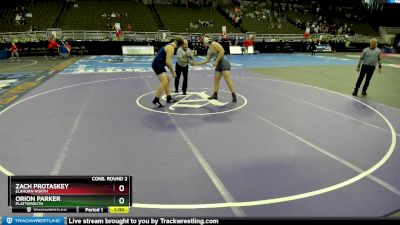 Cons. Round 2 - Orion Parker, Plattsmouth vs Zach Protaskey, Elkhorn North