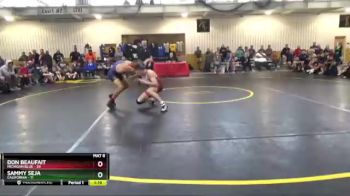 136 lbs Placement Matches (8 Team) - Don Beaufait, Michigan Blue vs Sammy Seja, California