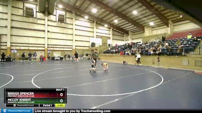 45+ Quarterfinal - Briggs Spencer, Fremont Wrestling Club vs McCoy Knight, Wasatch Wrestling Club