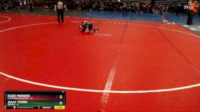 75 lbs Finals (8 Team) - Kade Meiners, Caledonia/Houston vs Isaac Morin, Bemidji