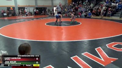 N-13 lbs Quarterfinal - Lucky Hamilton, DC Elite vs Jake Bixler, Anamosa Wrestling Club