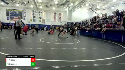 126 lbs Cons. Round 2 - Ava Sosa, Hillcrest vs Yaretzi Preza, Santa Monica