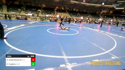 50 lbs Final - Aubriella Hollandsworth, GGB Ohio vs Kona Hughes, Big Game WC