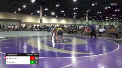 170 lbs Finals (8 Team) - Allie Silcox, Indiana Ice vs Valerie Camacho, Hernando Wrestling