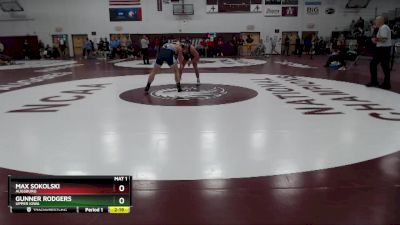 174 lbs Quarterfinal - Max Sokolski, Augsburg vs Gunner Rodgers, Upper Iowa