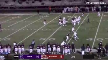 Replay: Elgin vs Bastrop | Oct 29 @ 8 PM