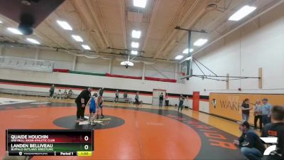 84 lbs 5th Place Match - Landen Belliveau, Buffalo Outlaws Wrestling vs Quaide Houchin, Greybull Basin Athletic Club