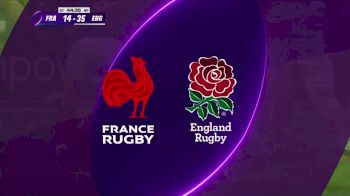 Replay: France vs England | Apr 27 @ 4 PM