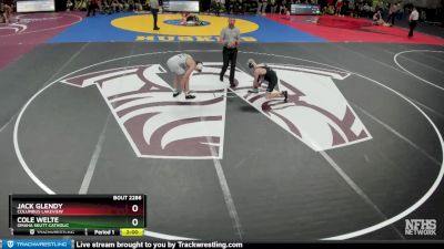 Semifinal - Jack Glendy, Columbus Lakeview vs Cole Welte, Omaha Skutt Catholic