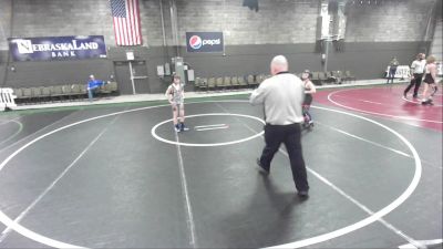 77 lbs Rr Rnd 5 - Hunter Gortemaker, Team Braves Wrestling Club vs Emmitt Podliska, Lakeview Youth Wrestling