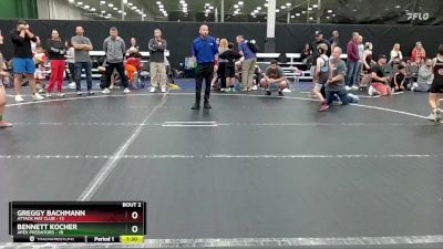 68 lbs Semis (4 Team) - Greggy Bachmann, Attack Mat Club vs Bennett Kocher, Apex Predators