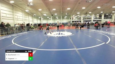 100 lbs Consi Of 8 #1 - Brayden Buchanan, Essex Junction VT vs Steven Vigeant, Top Flight Wr Ac