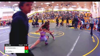 106 lbs Cons. Round 5 - Andrew Rubalcaba, Montebello vs Dayle Cailles, Valencia