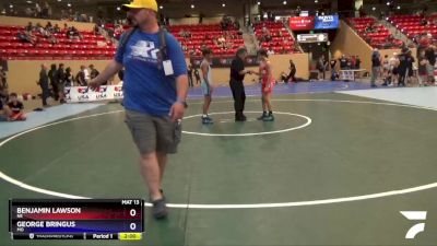 97 lbs Cons. Round 3 - Benjamin Lawson, NE vs George Bringus, MO