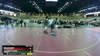 165 lbs Quarterfinal - Willie White, Southwest Miami vs Kendrick Hodge, Somerset