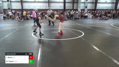 100 lbs Consi Of 8 #1 - Joshua Buck, Red Devil vs Matthew Pagan, Kearny