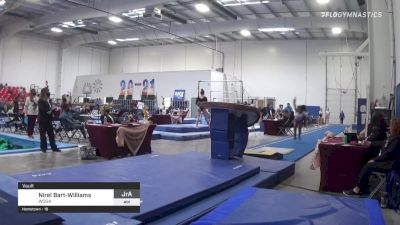 Nirel Bart-Williams - Vault, WOGA - 2021 Region 3 Women's Championships