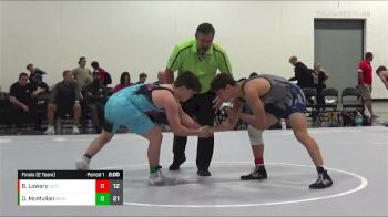 152 lbs Finals (2 Team) - Owen McMullan, Beast Coast vs Bryce Lowery, Indiana Outlaws