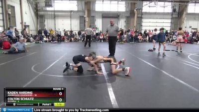 88 lbs Round 4 (8 Team) - Kaden Harding, Aggression Legionaries vs Colton Schultz, Olympia