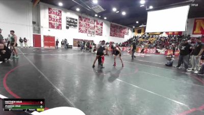 106 lbs Cons. Semi - Phoenix Cruz, La Mirada vs Matthew Solis, Paramount