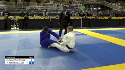 MAURÍCIO FALETA FERNANDES vs PAULO HENRIQUE ALVES DA SILVA 2024 Pan Jiu Jitsu IBJJF Championship