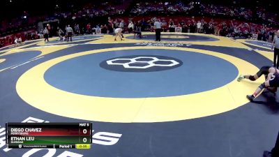 D1-144 lbs Cons. Round 2 - Diego Chavez, Perrysburg vs Ethan Leu, GlenOak