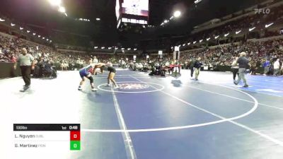 130 lbs Consi Of 16 #2 - Lana Nguyen, Dublin vs Gabriela Martinez, Pioneer Valley