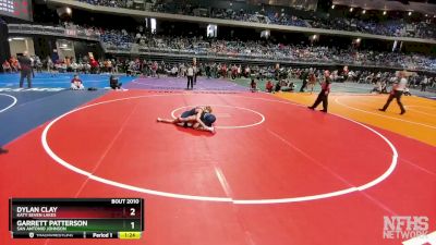 6A 113 lbs Champ. Round 1 - Dylan Clay, Katy Seven Lakes vs Garrett Patterson, San Antonio Johnson