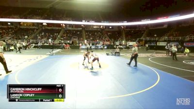 I-126 lbs Cons. Round 3 - Cameron Hinchcliff, Ballston Spa vs Landon Copley, Carthage