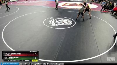 5th Place Match - Tyler Zwingman, Columbus vs Kylonn Haynie, Omaha Central