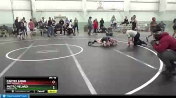 72 lbs Round 1 (8 Team) - Carter Lirgg, Ohio Rampage vs Pietro Velardi, Kraken