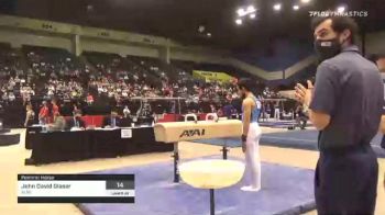 John David Glaser - Pommel Horse, SLGC - 2021 USA Gymnastics Development Program National Championships