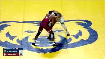 184 lbs Darrien Roberts, Oklahoma vs Xavier Vasquez, Northern Colorado