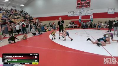 37-40 lbs Round 2 - Landon Huegerich, Bear Cave WC vs Jayson Long, HRA