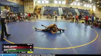 120 lbs Quarters & Wb (16 Team) - Blaine Taranto, Southside Mafia vs Evan Martinez, Attack